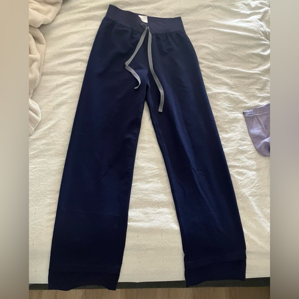 FIGS scrubs XXS blue navy and burgundy regular size High waisted!